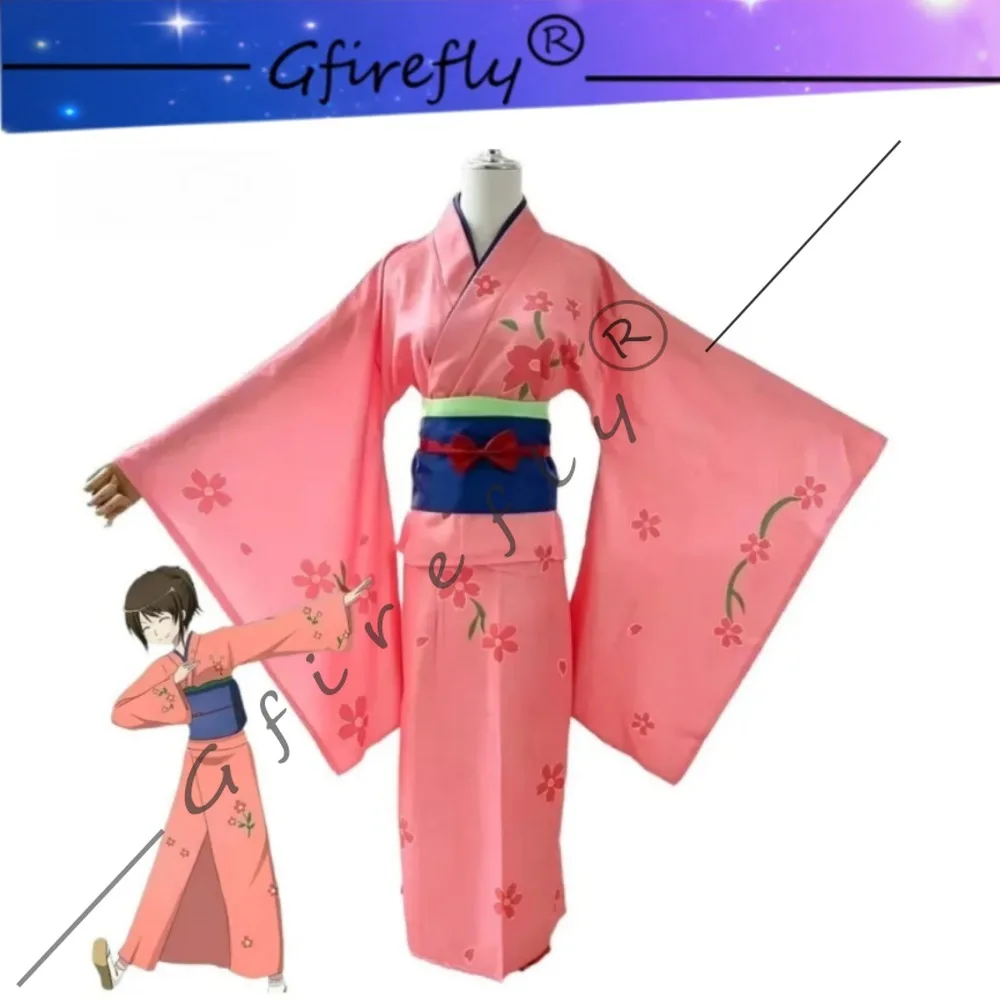 Gintama Shimura Tae Otae Cosplay Costume Pink Traditional Kimono Full Set Adult Women Halloween Comic Con Festival Party Outfit
Gintama Shimura Tae Otae Cosplay Costume Pink Traditional Kimono Full Set Adult Women Halloween Comic Con Festival Party Outfit