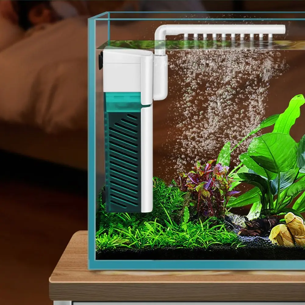 Adjustable Fish Tank Filter 3-in-1 Water Purification Wall-Mounted Submersible Filter Circulation Oxygen Generation Suction Cup
Adjustable Fish Tank Filter 3-in-1 Water Purification Wall-Mounted Submersible Filter Circulation Oxygen Generation Suction Cup