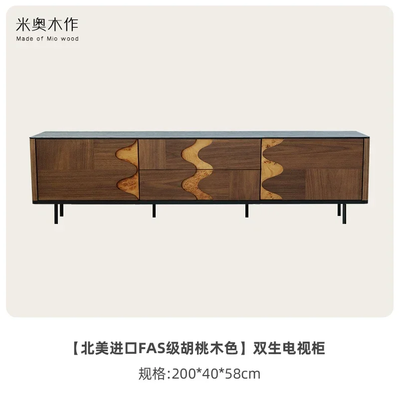 A1 Twin TV Cabinet Black Walnut Color Floor Cabinet Solid Wood TV Cabinet
A1 Twin TV Cabinet Black Walnut Color Floor Cabinet Solid Wood TV Cabinet