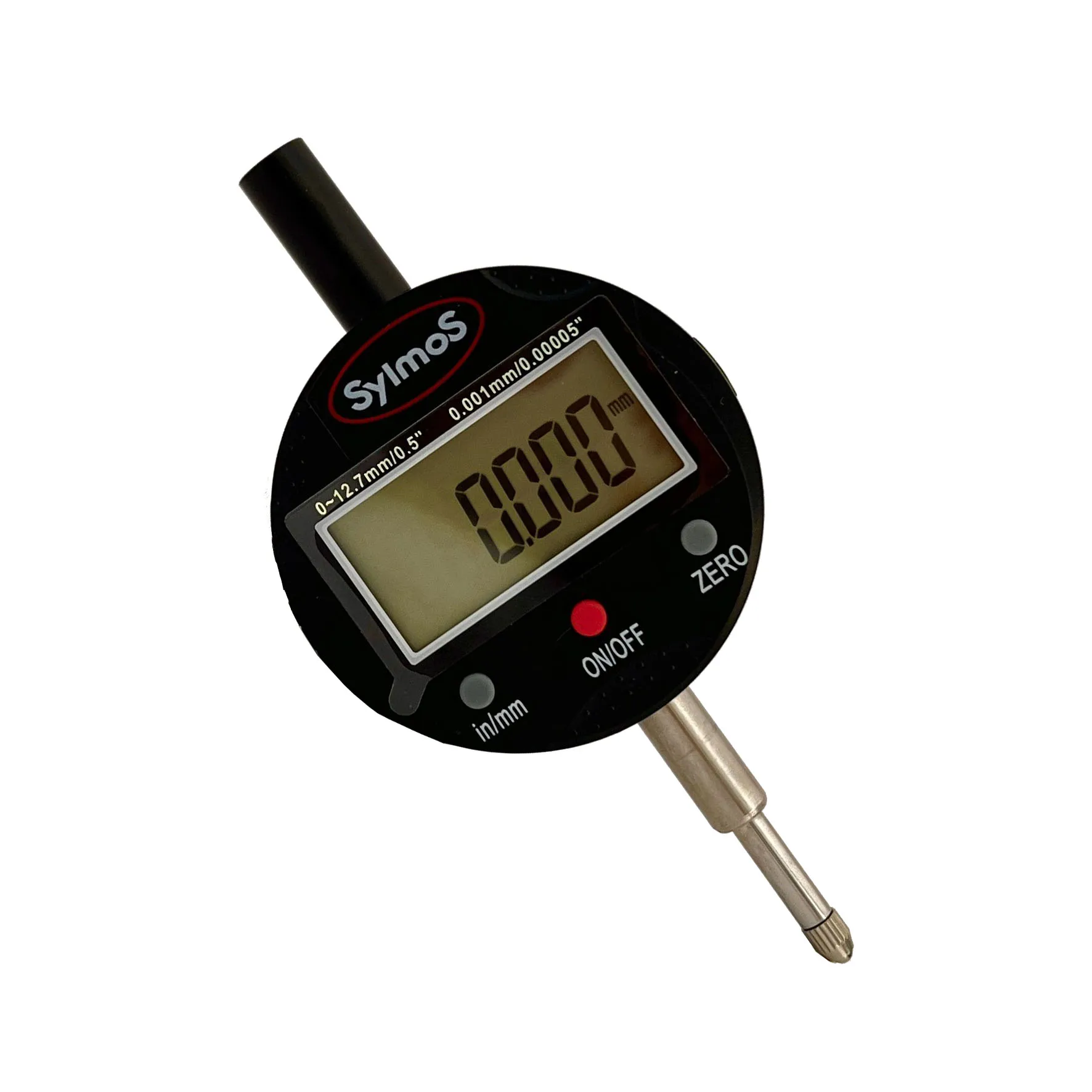 Sylmos Measuring Range 0-12.7mm .5inch Resolution 0.001mm Digital Indicator
