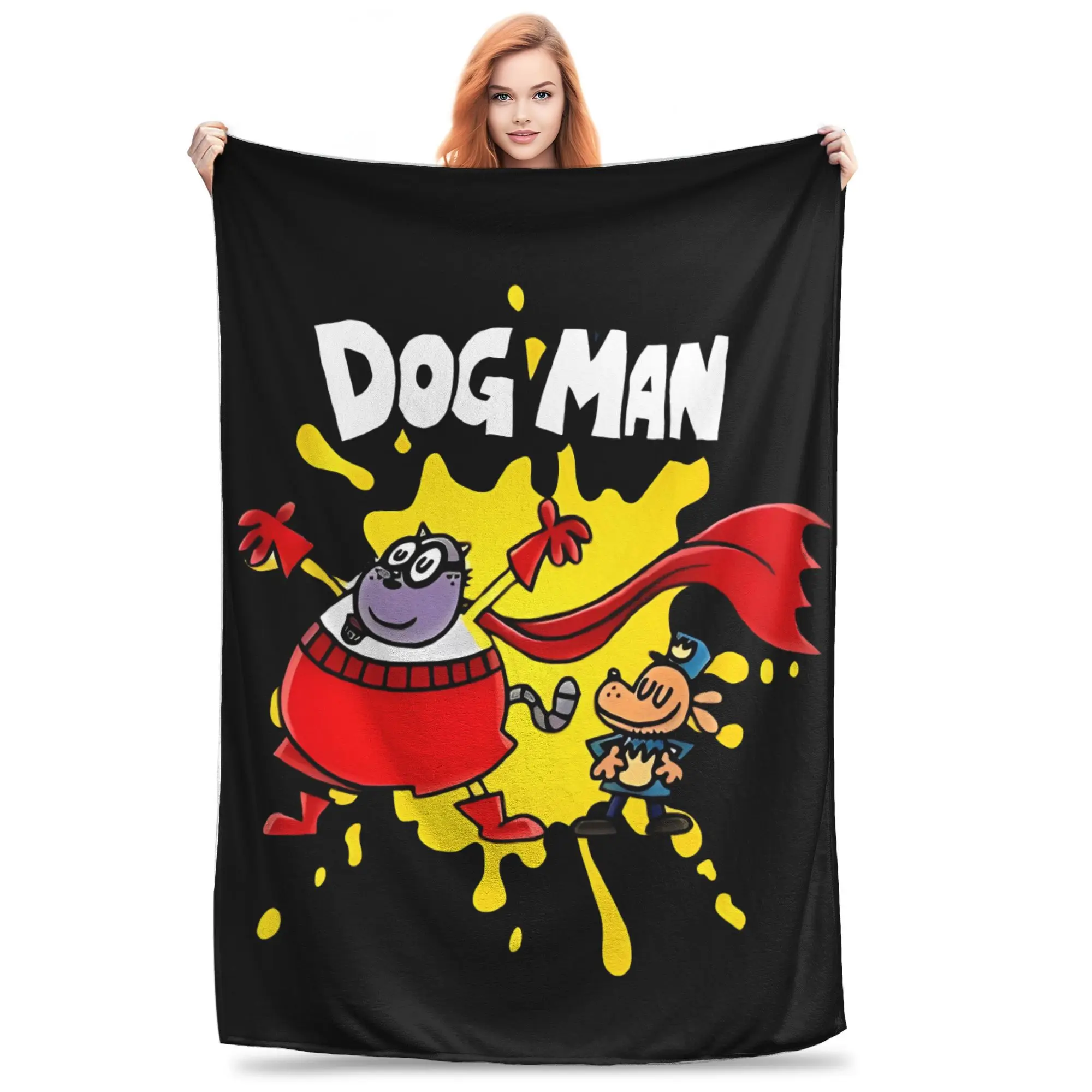 DogMan милое вязаное одеяло с героями мультфильмов, бархатное одеяло с собакой, супер мягкие одеяла для дома, дивана, спальни, одеяло
DogMan милое вязаное одеяло с героями мультфильмов, бархатное одеяло с собакой, супер мягкие одеяла для дома, дивана, спальни, одеяло
