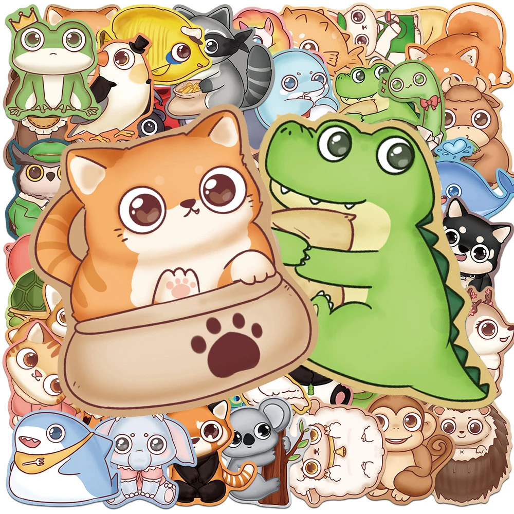 10/30/50pcs Cartoon Big Eyes Animals Stickers Cute Waterproof Graffiti Sticker for Motorcycle Guitar Laptop Funny Decals DIY Toy
10/30/50pcs Cartoon Big Eyes Animals Stickers Cute Waterproof Graffiti Sticker for Motorcycle Guitar Laptop Funny Decals DIY Toy