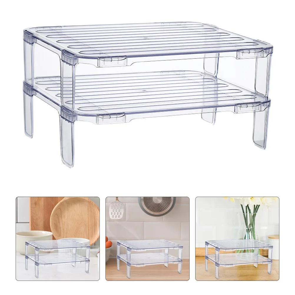 2pcs Kitchen Storage Rack Multi-Function Stackable Bowl Plate Seasoning Rack Organizer Desktop Fridge Cabinet Shelf For
2pcs Kitchen Storage Rack Multi-Function Stackable Bowl Plate Seasoning Rack Organizer Desktop Fridge Cabinet Shelf For