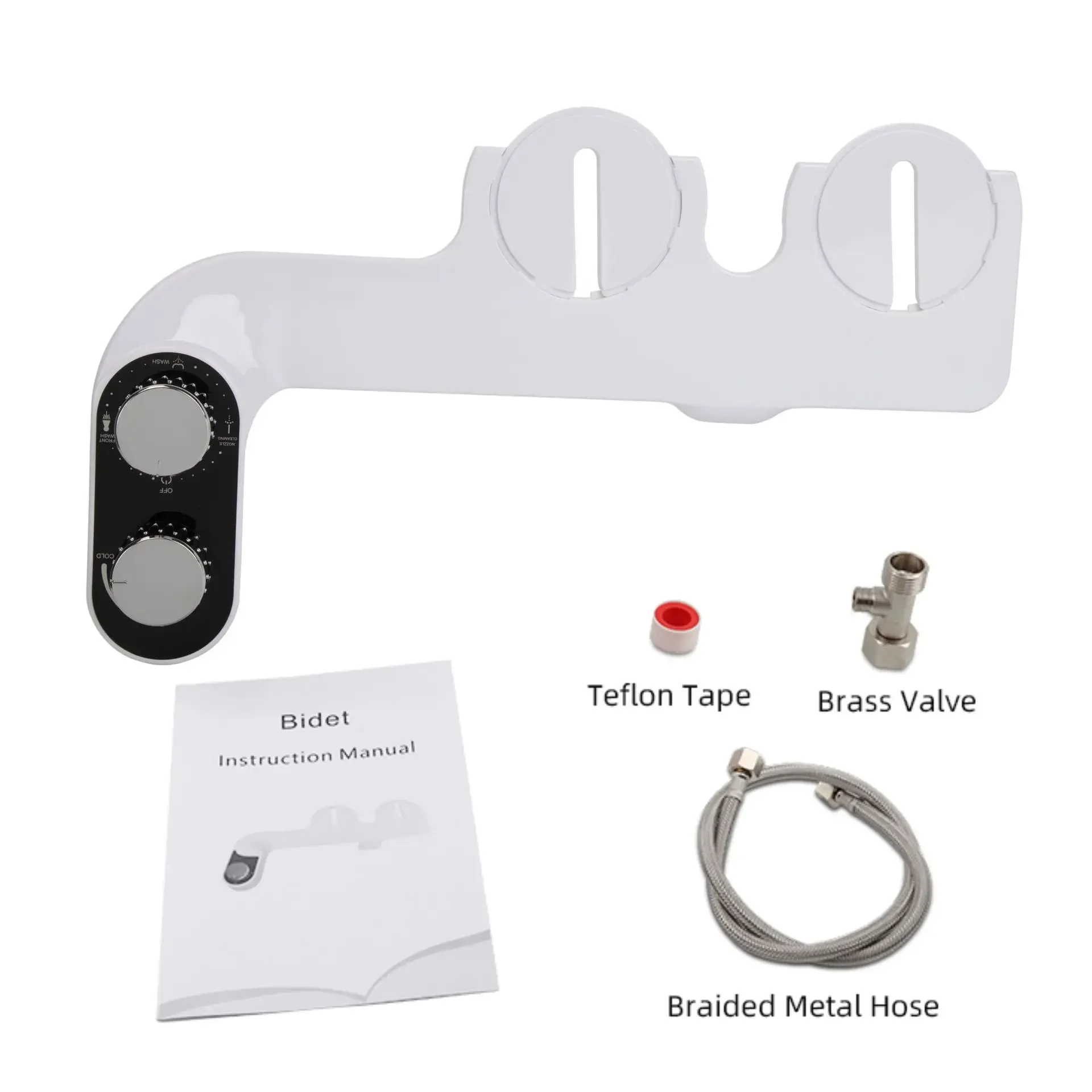 Non Electric Cleaning Device Intelligent Toilet Lid Flushing Device Women's Washing Device Dual Nozzle Toilet Seat
Non Electric Cleaning Device Intelligent Toilet Lid Flushing Device Women's Washing Device Dual Nozzle Toilet Seat