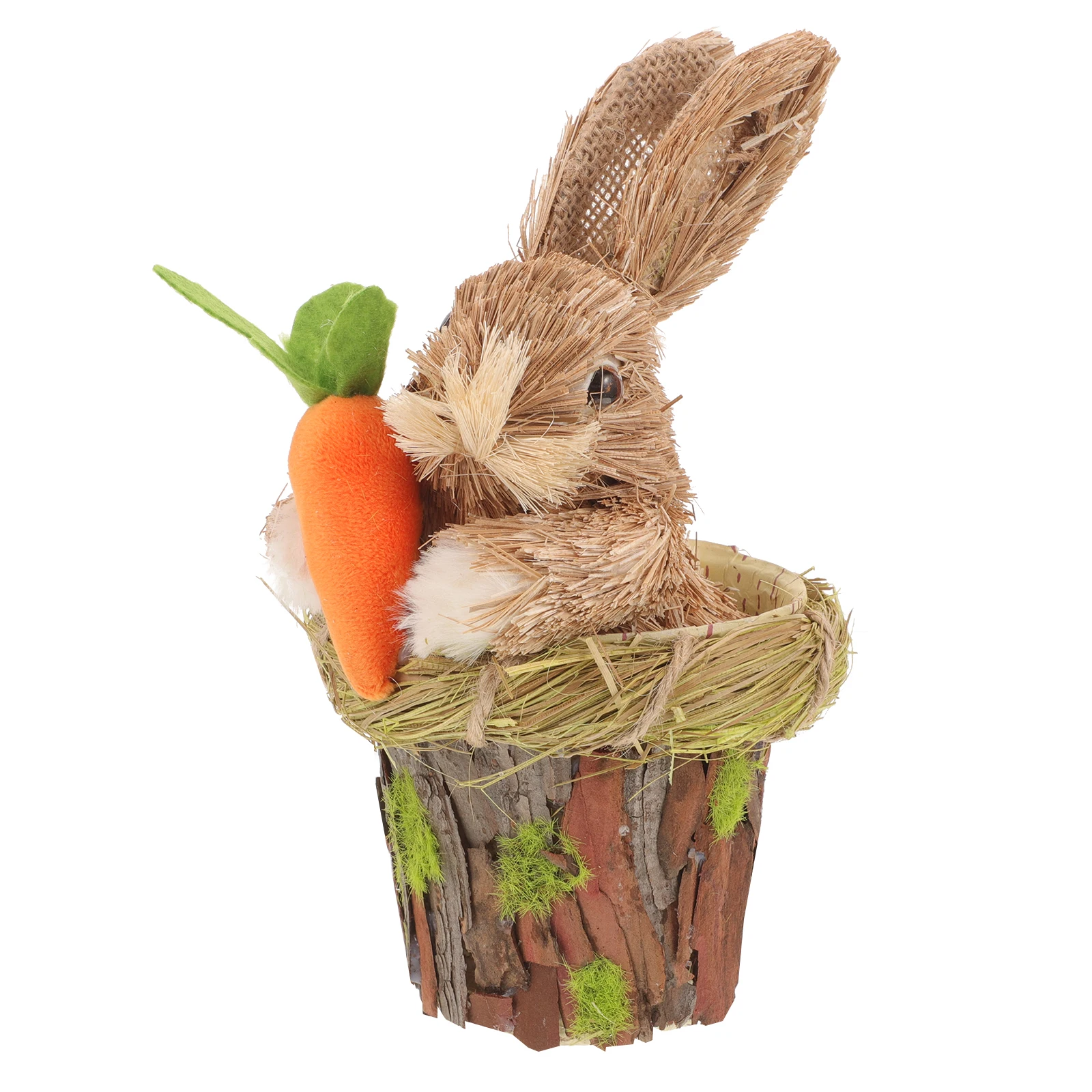 Straw Woven Rabbit Figurine 9 5x11x17cm Cute Bunny Decor Easter Party Favor Desktop Garden nament Home Car Yard Decorative Model
Straw Woven Rabbit Figurine 9 5x11x17cm Cute Bunny Decor Easter Party Favor Desktop Garden nament Home Car Yard Decorative Model