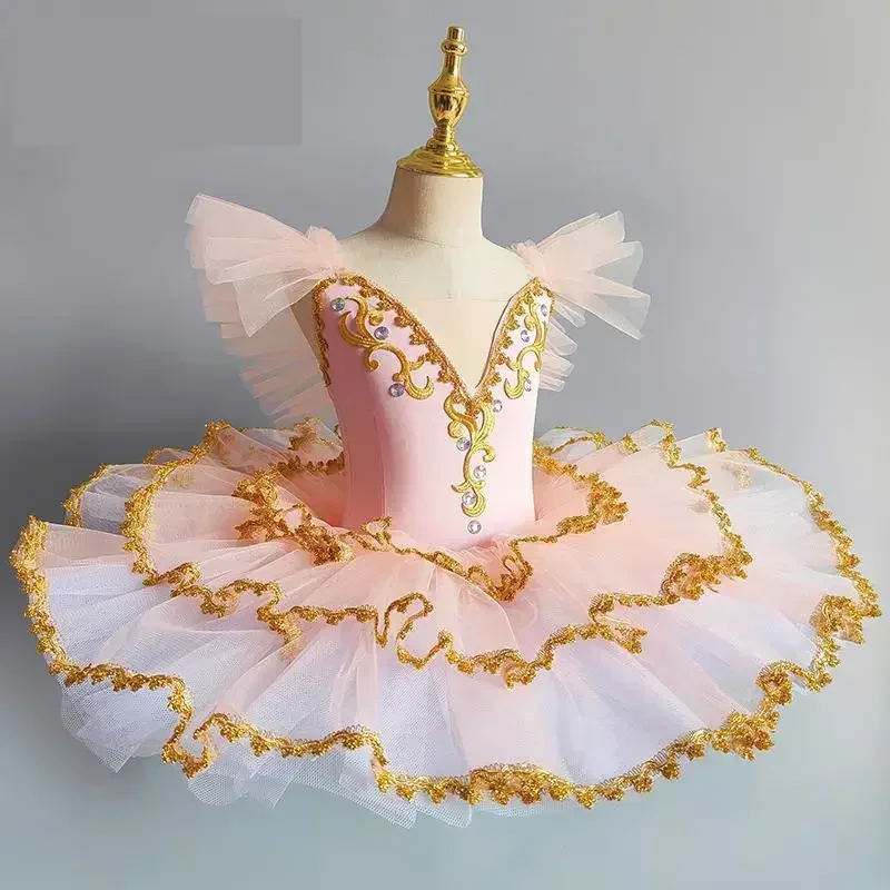 Girls Ballet Dress Children Professional Swan Lake Performance Clothes Pancake Tutu Princess Dress Leotard Party Ballet Skirt
Girls Ballet Dress Children Professional Swan Lake Performance Clothes Pancake Tutu Princess Dress Leotard Party Ballet Skirt