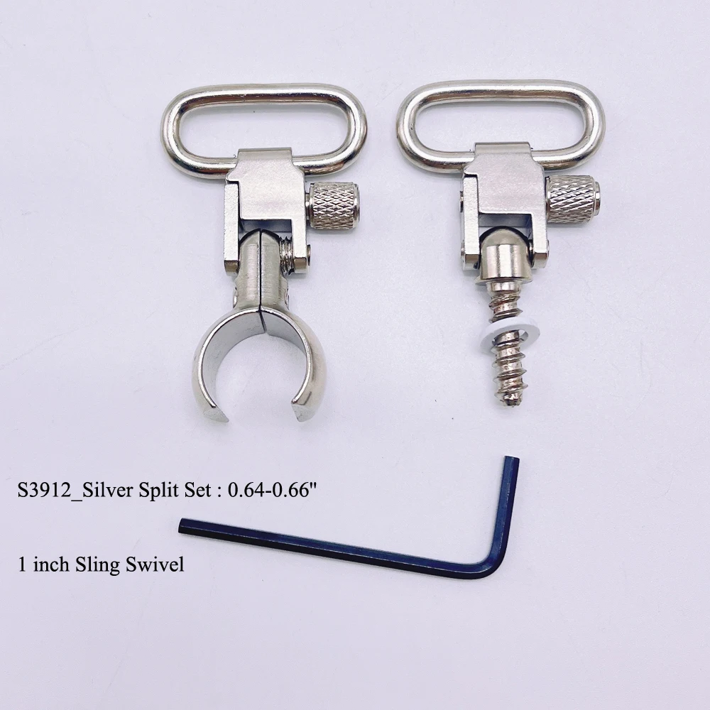 TriRock QD Sling Swivels 30-30 Lever ActionSplit (0.64-0.66'') Barrel Band Accessories S3912 Silver Color Set # Free Shipping
TriRock QD Sling Swivels 30-30 Lever ActionSplit (0.64-0.66'') Barrel Band Accessories S3912 Silver Color Set # Free Shipping