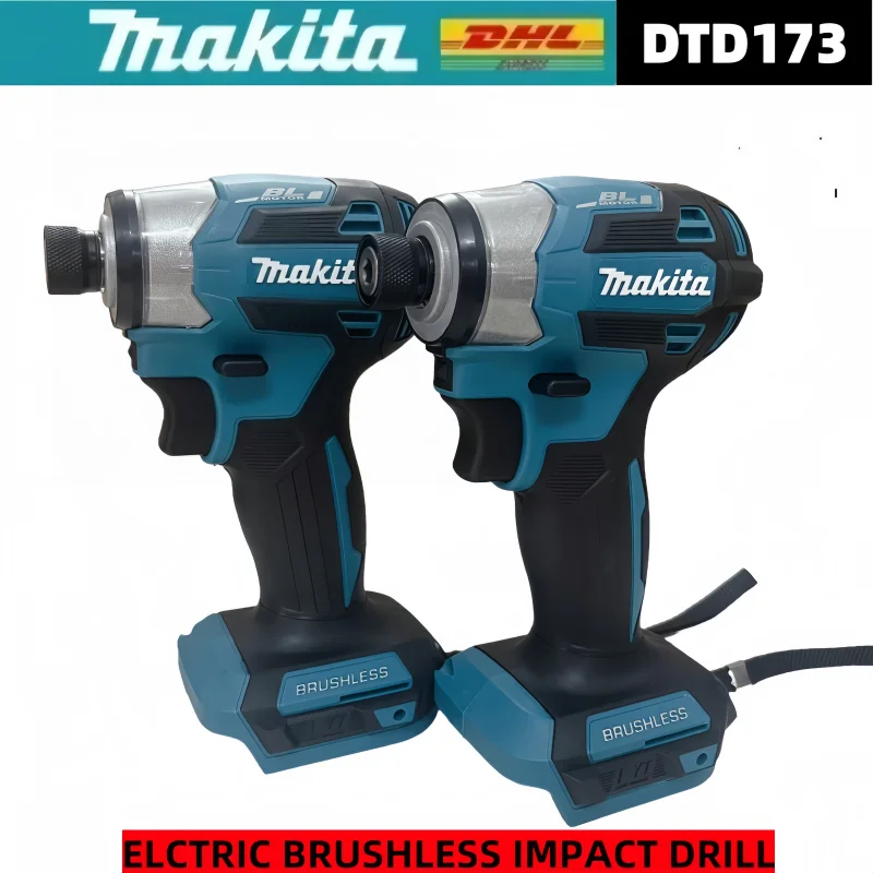 Original Makita DTD173 18V Brushless Impact Driver Lithium Cordless Electric Drill Power Tool Multifunction Household Tool
Original Makita DTD173 18V Brushless Impact Driver Lithium Cordless Electric Drill Power Tool Multifunction Household Tool