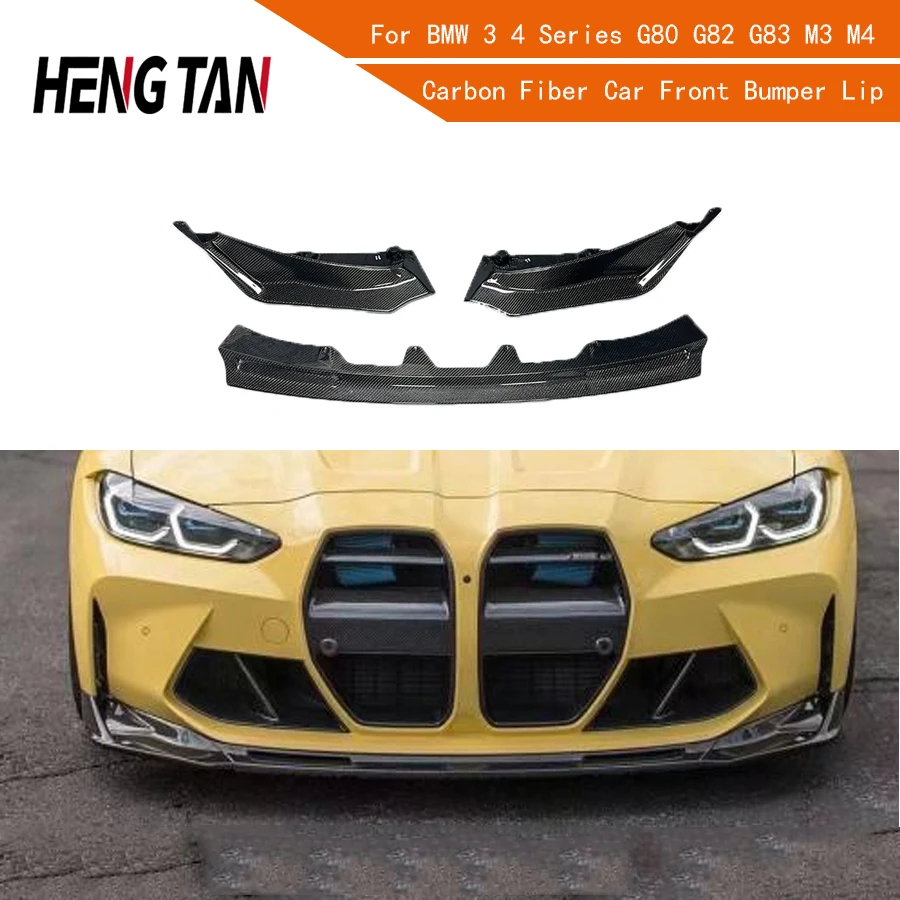 Carbon Fiber Car Front Bumper Splitter Front Lip Chin Spoiler Diffuser Parts For BMW 3 4 Series G80 G82 G83 M3 M4 2020+ V Style
Carbon Fiber Car Front Bumper Splitter Front Lip Chin Spoiler Diffuser Parts For BMW 3 4 Series G80 G82 G83 M3 M4 2020+ V Style