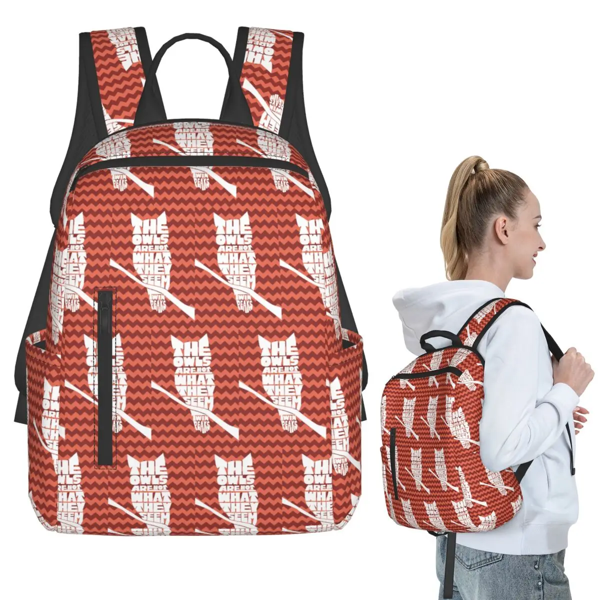 Twin Peaks Red Room Backpack Student BookBag Kids School Bag Laptop Shoulder Bags Boys Girls
Twin Peaks Red Room Backpack Student BookBag Kids School Bag Laptop Shoulder Bags Boys Girls