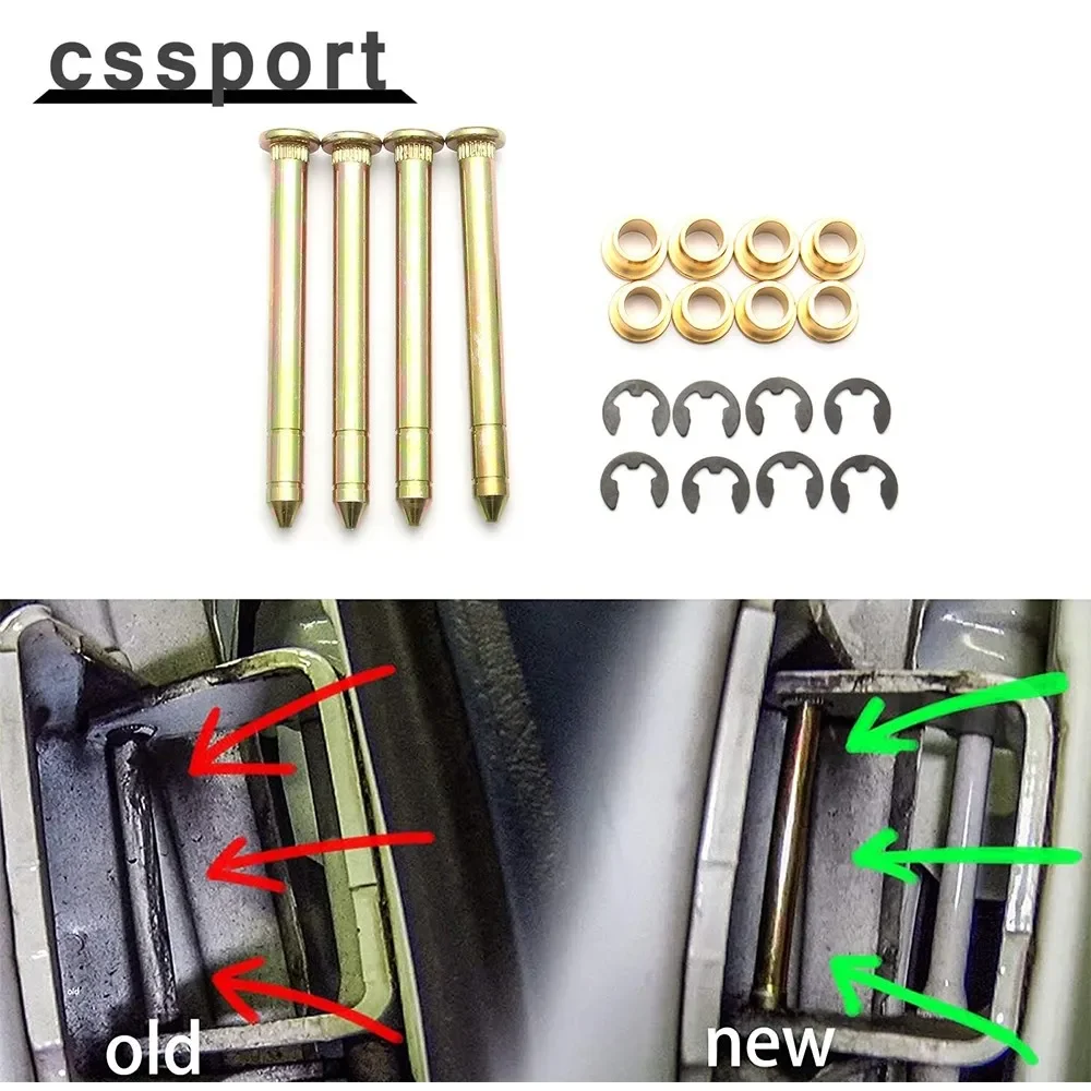 Car Modification Set Door Hinge Pins Pin Bushing Repair Kit for Ford F150 F250 F350 for Truck SUV Mustang
Car Modification Set Door Hinge Pins Pin Bushing Repair Kit for Ford F150 F250 F350 for Truck SUV Mustang