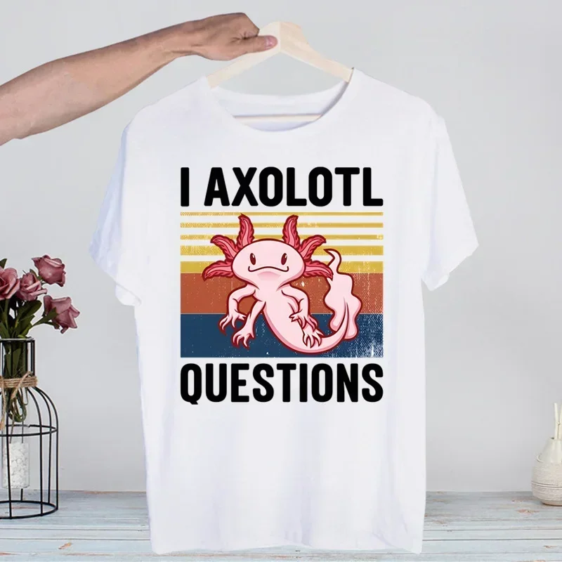 Симпатичные футболки Axolotl, летние винтажные мужские футболки унисекс с коротким рукавом, подарок, женский топ, футболка, толстовка
Симпатичные футболки Axolotl, летние винтажные мужские футболки унисекс с коротким рукавом, подарок, женский топ, футболка, толстовка