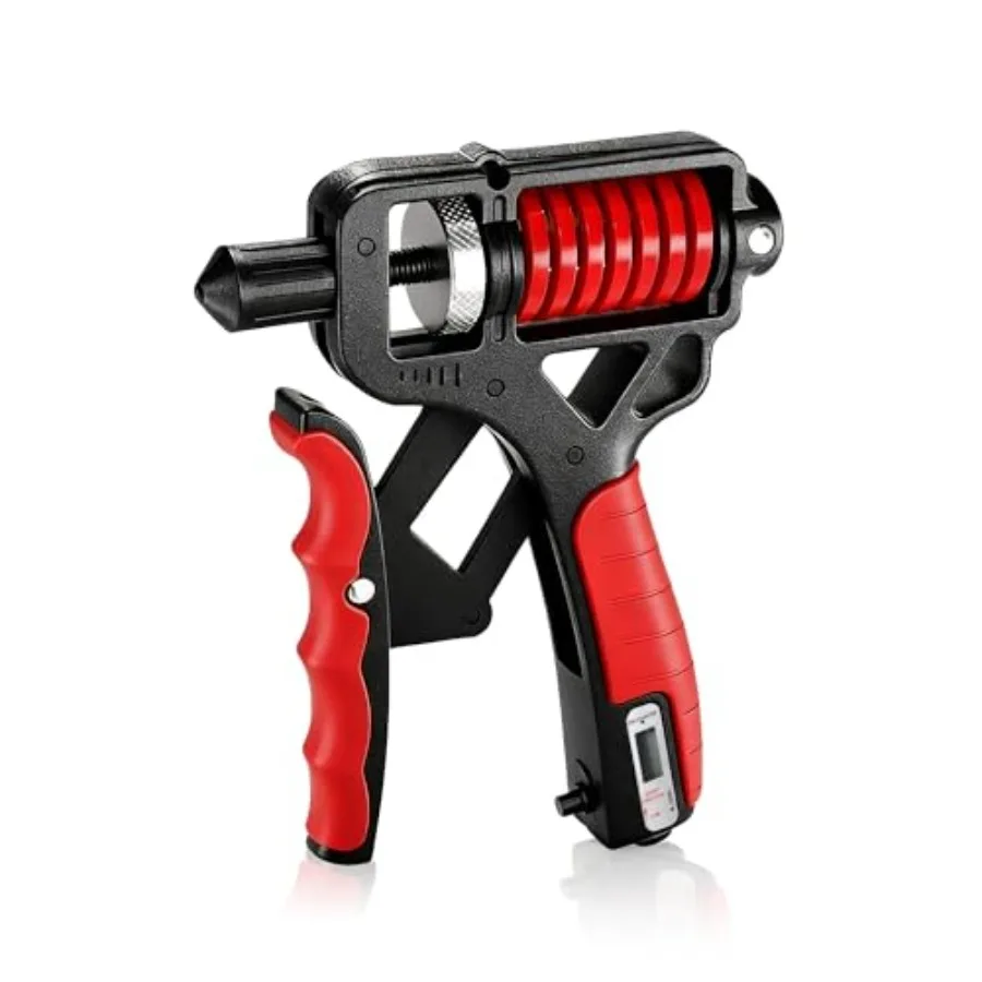 Тренажер для укрепления хвата и предплечий с регулируемым сопротивлением 11-364 фунта (5-165 кг) с цифровым дисплеем
Тренажер для укрепления хвата и предплечий с регулируемым сопротивлением 11-364 фунта (5-165 кг) с цифровым дисплеем