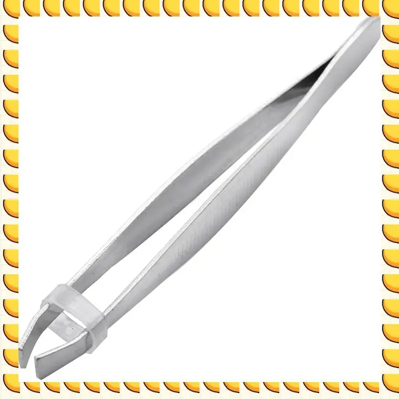 BAAU 8X серебряный тон наклонный плоский кончик металлический пинцет для бровей косметический инструмент для женщин
BAAU 8X серебряный тон наклонный плоский кончик металлический пинцет для бровей косметический инструмент для женщин