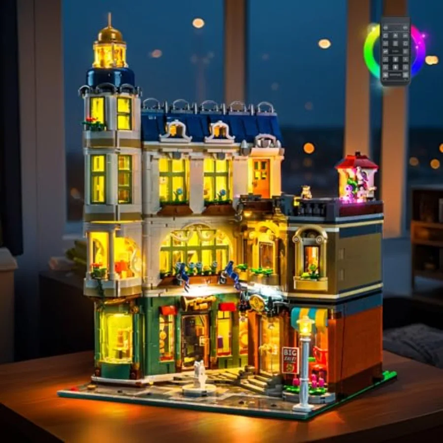 Light kit Compatible with Lego Shopping Street - No Model Only Lights, LED Lighting Accessories Compatible with Lego Shopping S
Light kit Compatible with Lego Shopping Street - No Model Only Lights, LED Lighting Accessories Compatible with Lego Shopping S