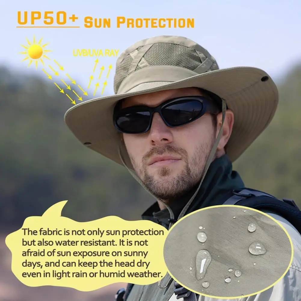 Fishing Hat UPF50+ Wide Brim Sun Hat for Men Women Bonnie Cap Outdoor Bucket Benny Hats Hiking Outdoor Sun Caps
Fishing Hat UPF50+ Wide Brim Sun Hat for Men Women Bonnie Cap Outdoor Bucket Benny Hats Hiking Outdoor Sun Caps