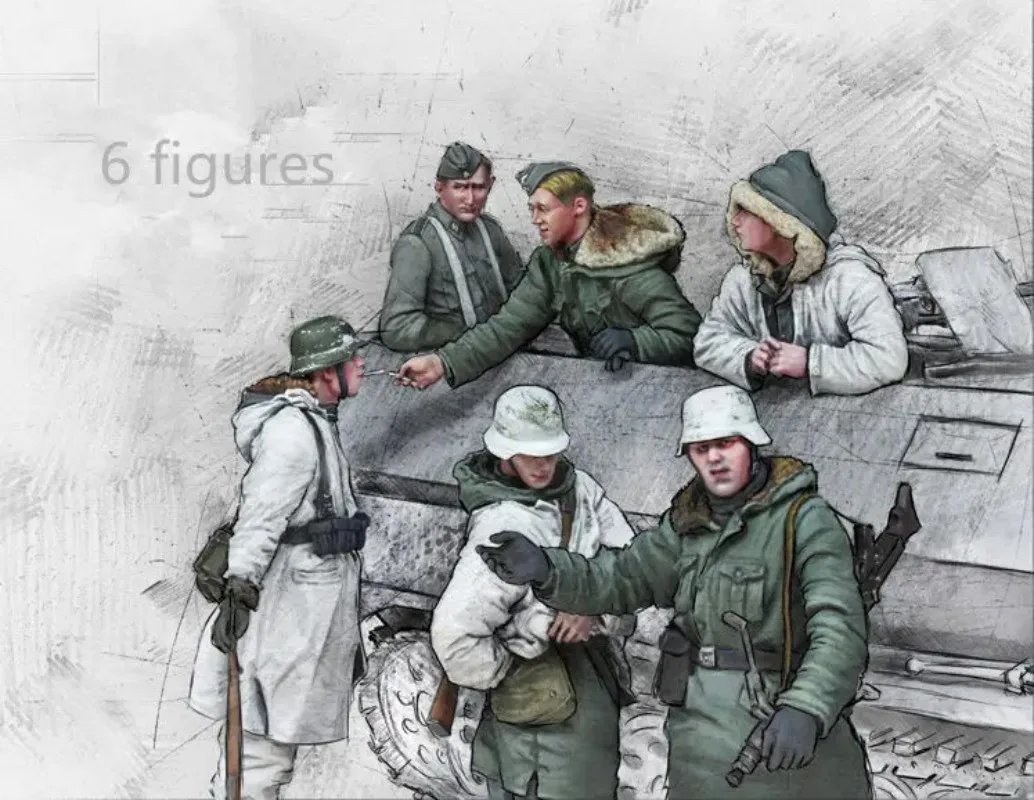 1/35 масштаб технические строительные комплекты исторический военный хобби миниатюрный Танк Экипаж 6 человек разобранный Неокрашенный искусственный
1/35 масштаб технические строительные комплекты исторический военный хобби миниатюрный Танк Экипаж 6 человек разобранный Неокрашенный искусственный