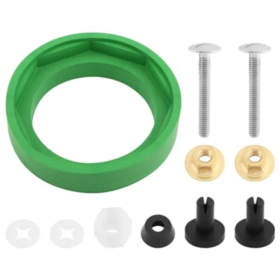 3'' Toilet Tank to Bowl Coupling Kit, Fits for American-Standard Champion 4 Toilet Parts AS738756-0070A, Toilet Tank Replacemen
3'' Toilet Tank to Bowl Coupling Kit, Fits for American-Standard Champion 4 Toilet Parts AS738756-0070A, Toilet Tank Replacemen