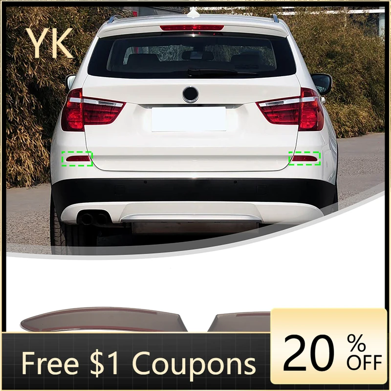ABS Blackened Car Rear Fog Lamp Cover Decoration Sticker Car Accessories For BMW X3 F25 2011-2017 
ABS Blackened Car Rear Fog Lamp Cover Decoration Sticker Car Accessories For BMW X3 F25 2011-2017