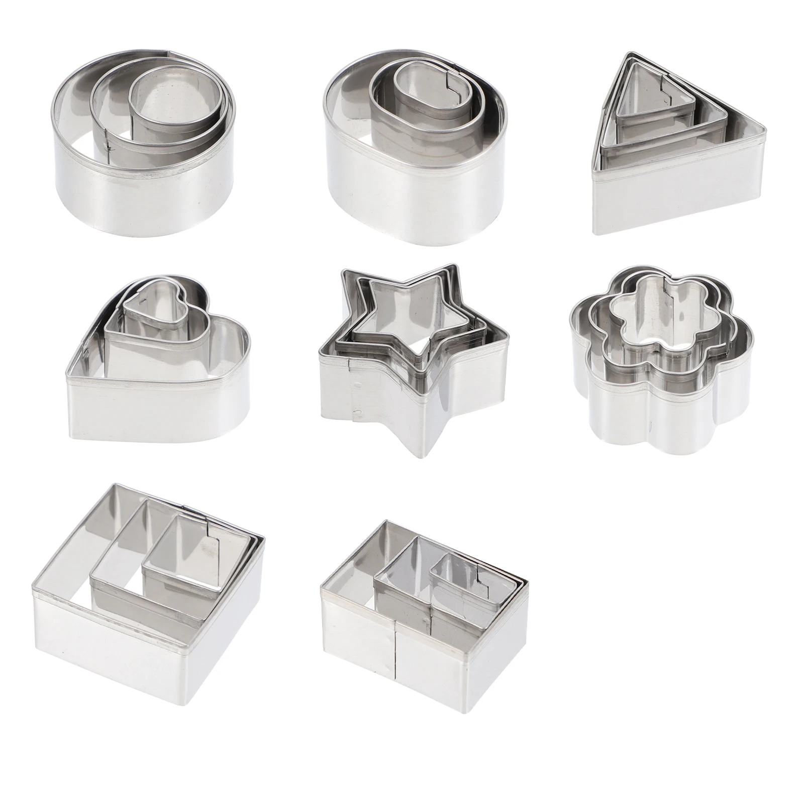 Stainless Steel Rectangle Cookie Molds Biscuit Creative Reusable Baking Tools Supplies Fondant Chocolate Cake
Stainless Steel Rectangle Cookie Molds Biscuit Creative Reusable Baking Tools Supplies Fondant Chocolate Cake