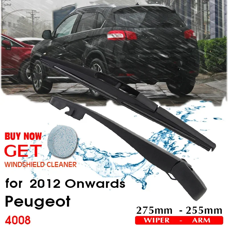 Car Rear Wiper Blade Blades Back Windscreen Wiper Arm For Peugeot 4008 Hatchback (2012 Onwards) 275mm Auto Styling
Car Rear Wiper Blade Blades Back Windscreen Wiper Arm For Peugeot 4008 Hatchback (2012 Onwards) 275mm Auto Styling