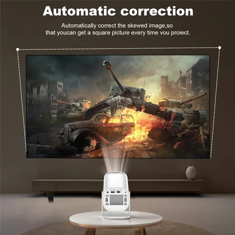 Smart Mini Projector Android 11 Wifi 6 Support 4K 1080P BT5.0 Projector 1208X720p Home Cinema Smart Projecto EU Plug
Smart Mini Projector Android 11 Wifi 6 Support 4K 1080P BT5.0 Projector 1208X720p Home Cinema Smart Projecto EU Plug
