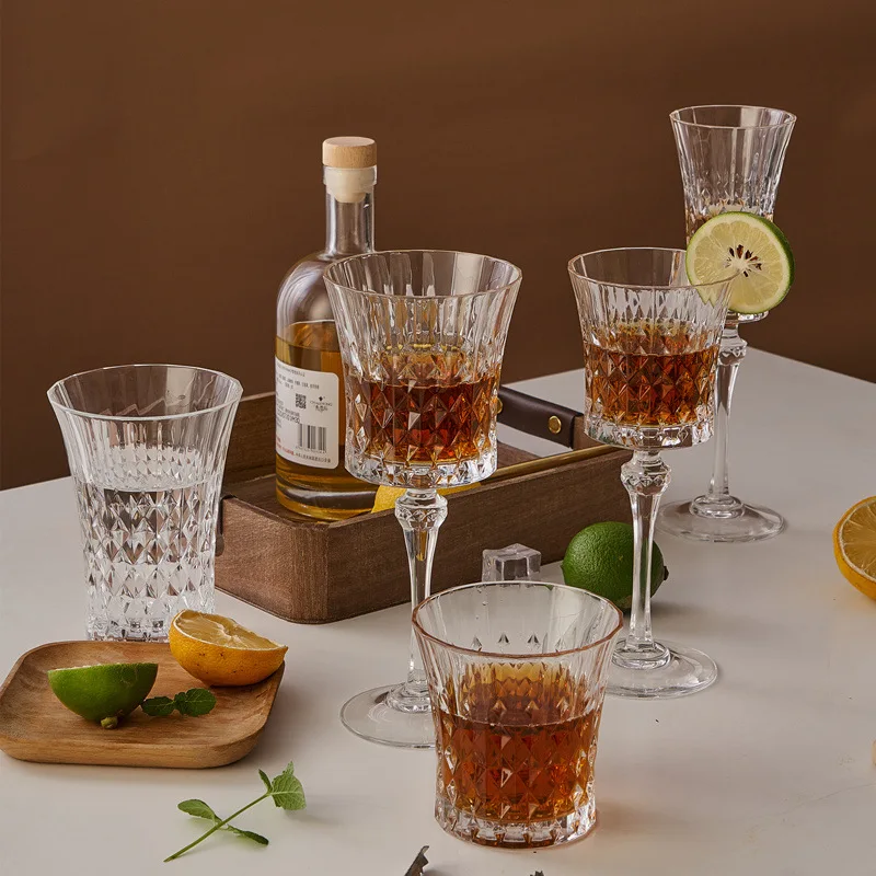 French Goblet European Crystal Glass Banquet Grape Wine Glass Whisky Sparkling Champagne Glass Bar Party Hotel Home Drinking
French Goblet European Crystal Glass Banquet Grape Wine Glass Whisky Sparkling Champagne Glass Bar Party Hotel Home Drinking