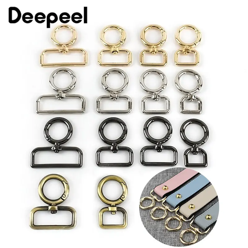 10Pcs Metal Spring Hooks Buckle O Ring Clip Clasp for Bag Strap Keyring Chain Connect Hook Snap Belt DIY Hardware Accessories
10Pcs Metal Spring Hooks Buckle O Ring Clip Clasp for Bag Strap Keyring Chain Connect Hook Snap Belt DIY Hardware Accessories