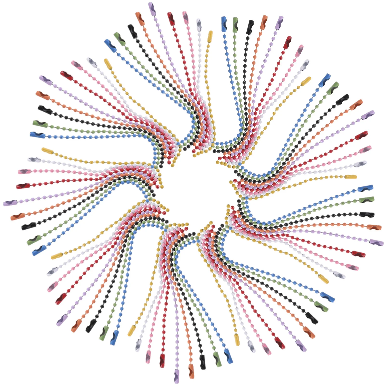 100pcs Keychain Christmas Decor Ball Chains Diy Metal Jewelry Tag Hanging Pendant Xmas Tree Charms Chain Bead Craft Supply
100pcs Keychain Christmas Decor Ball Chains Diy Metal Jewelry Tag Hanging Pendant Xmas Tree Charms Chain Bead Craft Supply