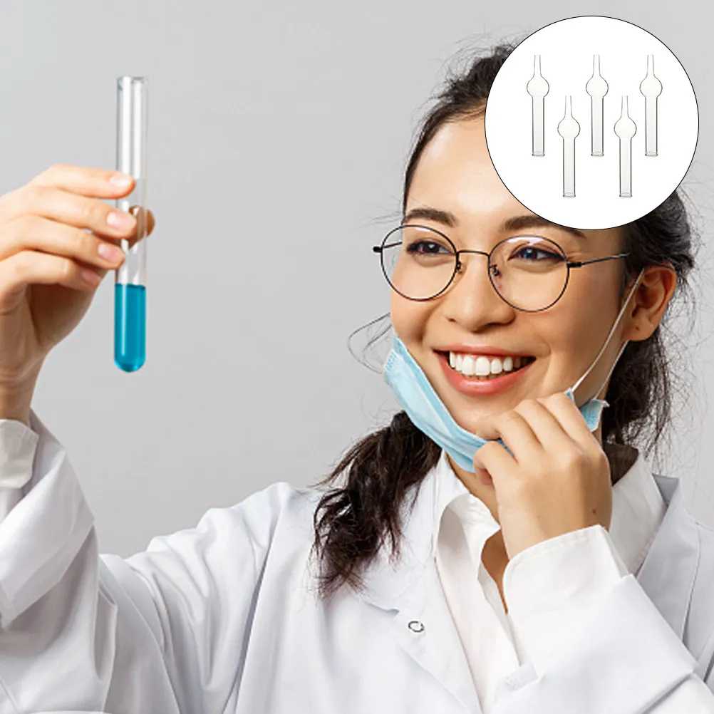 5Pcs Glass Single Ball Drying Tube Smooth Inner Wall Professional Lab Drying Tube for Chemical Physical Experiments Teaching
5Pcs Glass Single Ball Drying Tube Smooth Inner Wall Professional Lab Drying Tube for Chemical Physical Experiments Teaching