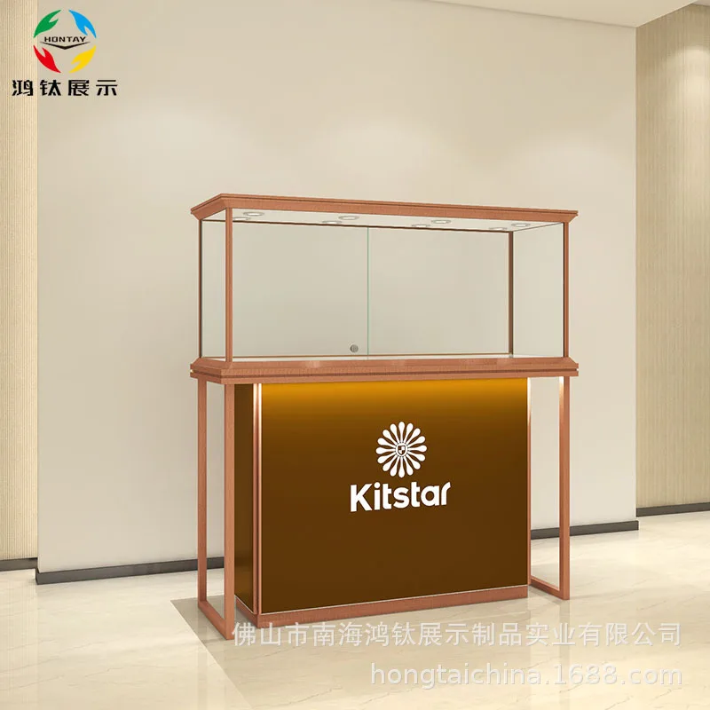 Custom. Hongti jewelry showcase tempered glass Jade antique transparent showcase boutique window jewelry display counter
Custom. Hongti jewelry showcase tempered glass Jade antique transparent showcase boutique window jewelry display counter