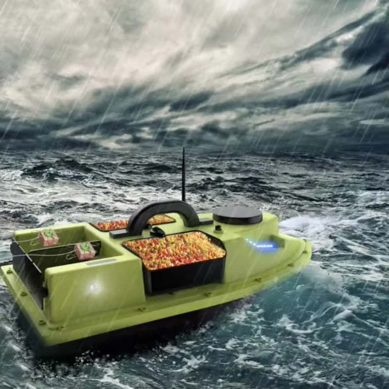 2025 New 12V High Speed Powerful RC Carp Fishing GPS Bait Boat With Two Tanks 3KG Bait Capacity Boat And Net Hook Release
2025 New 12V High Speed Powerful RC Carp Fishing GPS Bait Boat With Two Tanks 3KG Bait Capacity Boat And Net Hook Release