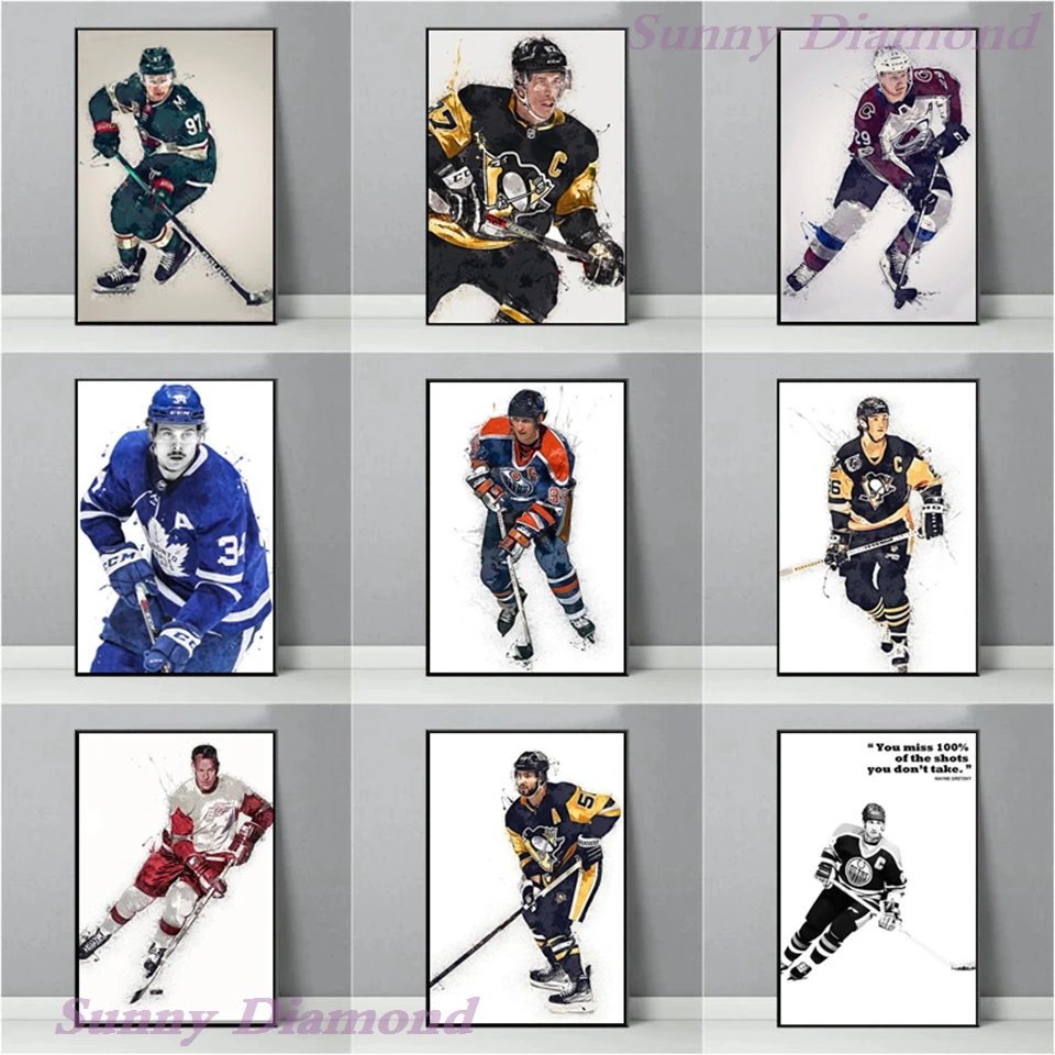 Ice Hockey Portrait Sport 5D Diy Diamond Art Painting Athlete Picture For Gym Kids Cross Stitch Kits Drill Home Decor Cuadros
Ice Hockey Portrait Sport 5D Diy Diamond Art Painting Athlete Picture For Gym Kids Cross Stitch Kits Drill Home Decor Cuadros