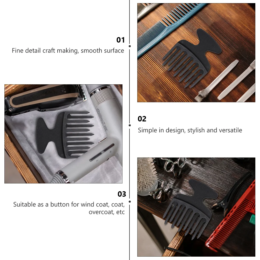 2 pcs Hairstyling Men Plastic Haircut Wide Plastic Hairstyling Combs Tooth Durable Smooth Edge Texture Salon Home Use
2 pcs Hairstyling Men Plastic Haircut Wide Plastic Hairstyling Combs Tooth Durable Smooth Edge Texture Salon Home Use