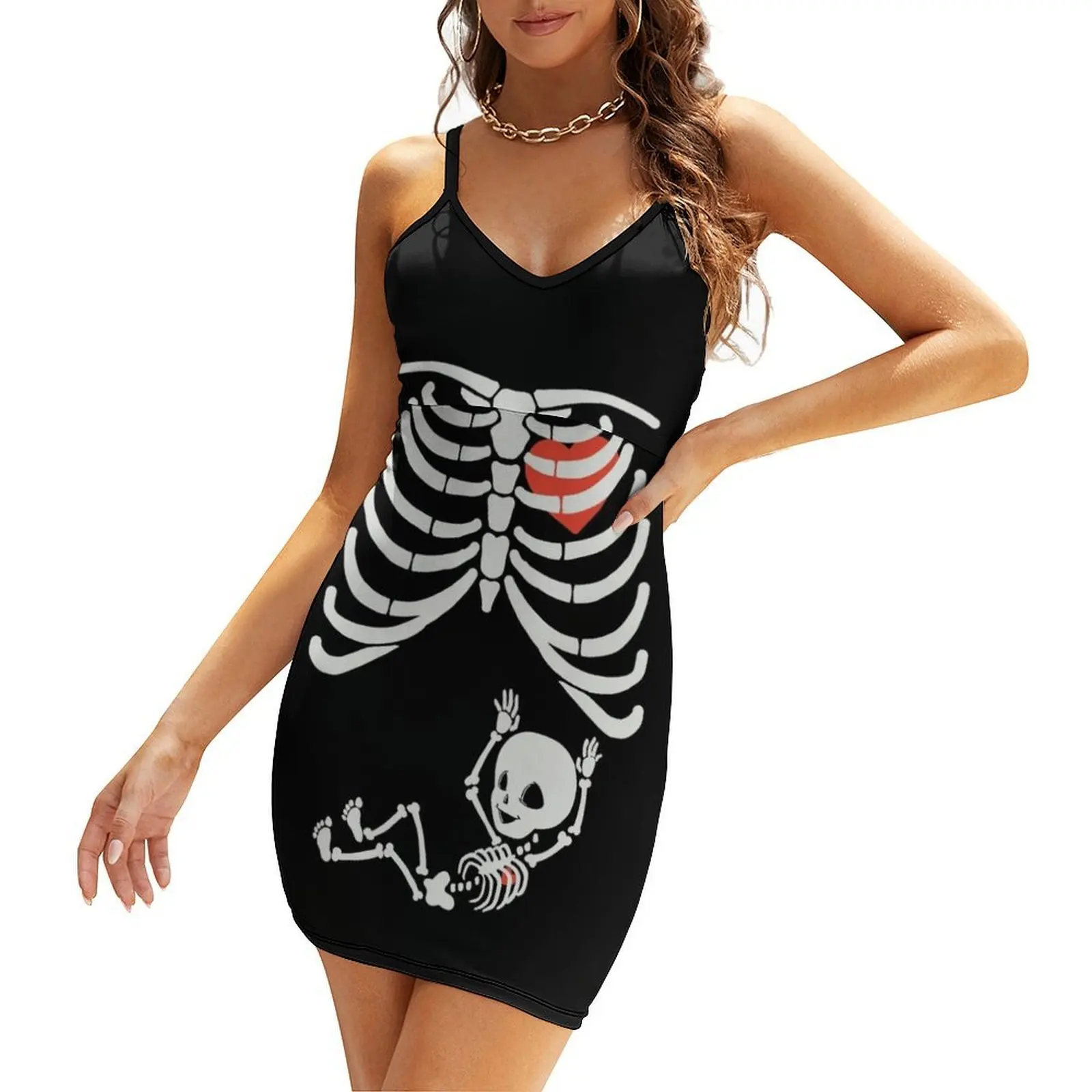 BABY BELLY SKELETON PREGNANCY RIBS GIFT Sling Dress wedding dresses for woman dress party night bandage dress for woman
BABY BELLY SKELETON PREGNANCY RIBS GIFT Sling Dress wedding dresses for woman dress party night bandage dress for woman