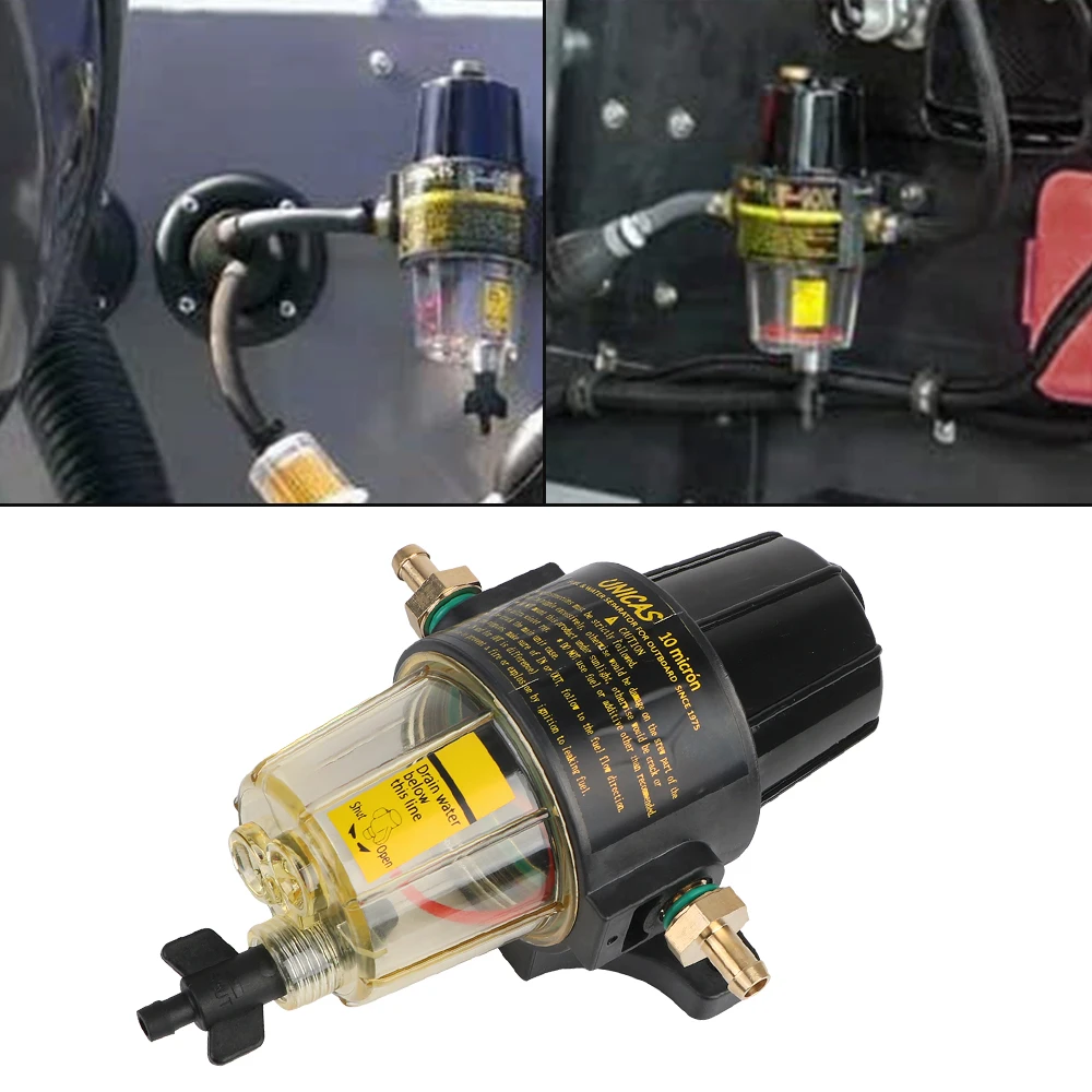 UF-10K Oil Water Separator Tank Boat Diesel Fuel Filter Element Set Outboard Motors Auto Parts Marine Accessories Universal
UF-10K Oil Water Separator Tank Boat Diesel Fuel Filter Element Set Outboard Motors Auto Parts Marine Accessories Universal