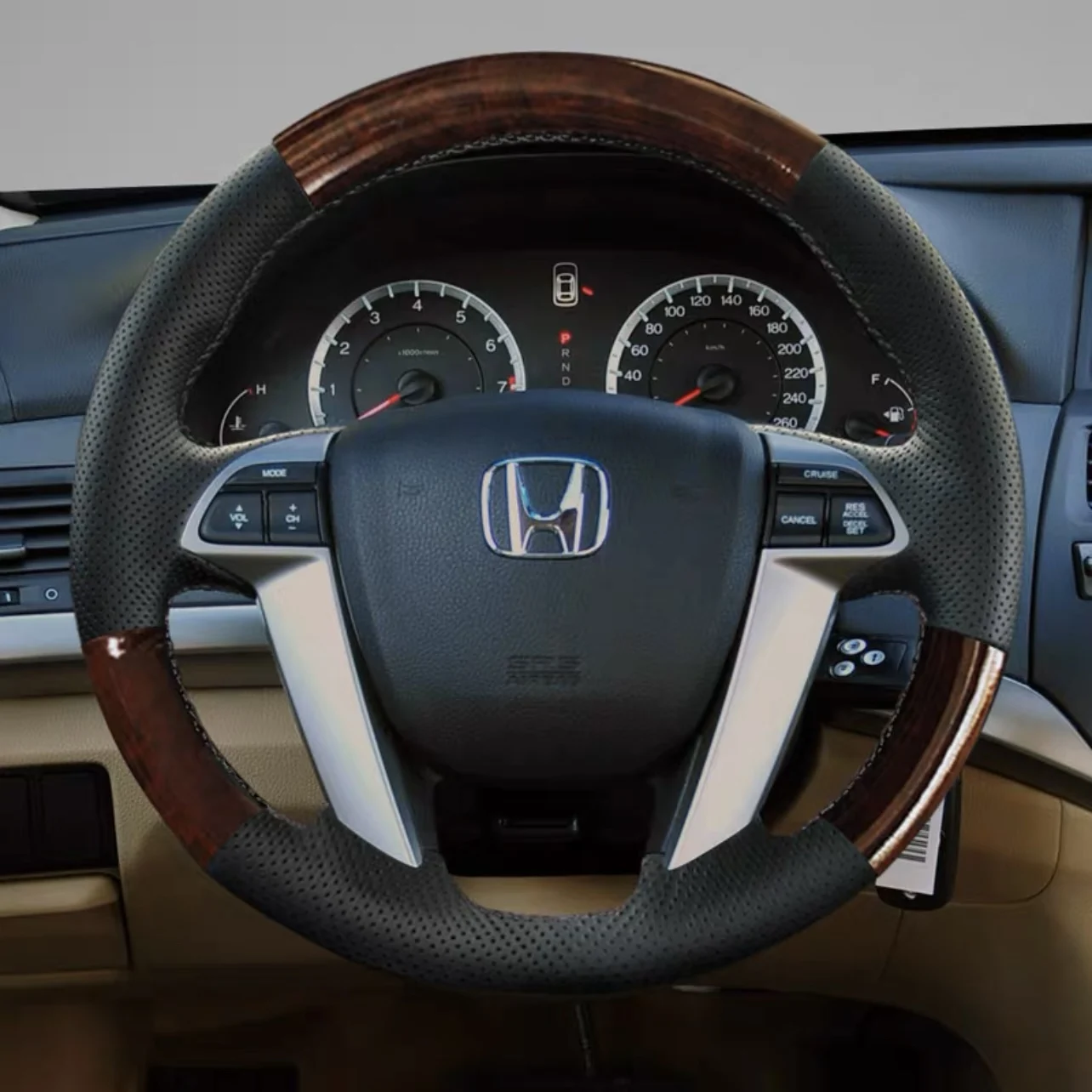 Специализированные чехлы на руль с прошивкой вручную для Honda Accord, Odyssey и Crosstour 8-го поколения
Специализированные чехлы на руль с прошивкой вручную для Honda Accord, Odyssey и Crosstour 8-го поколения