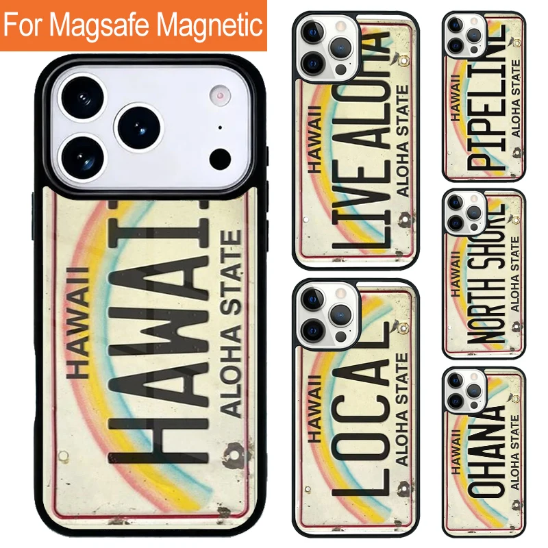 Vintage Hawaii License Plate Aloha Magnetic Phone Case For iPhone 17 Pro 16 15 13 12 11 Pro Max Air 14 Plus With Magsafe Cover
Vintage Hawaii License Plate Aloha Magnetic Phone Case For iPhone 17 Pro 16 15 13 12 11 Pro Max Air 14 Plus With Magsafe Cover