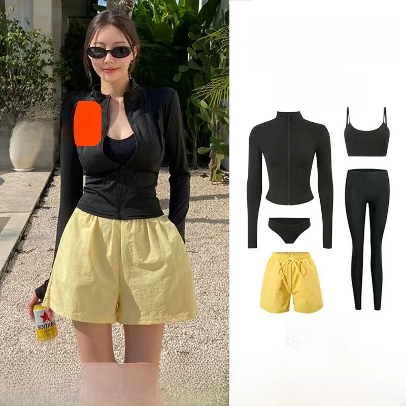 Women's Diving Suit Long Sve Long Pants Qui Dry Conservative Slimming Jellyfi Suit Surfing Swimming Costume Summer Sunny
Women's Diving Suit Long Sve Long Pants Qui Dry Conservative Slimming Jellyfi Suit Surfing Swimming Costume Summer Sunny