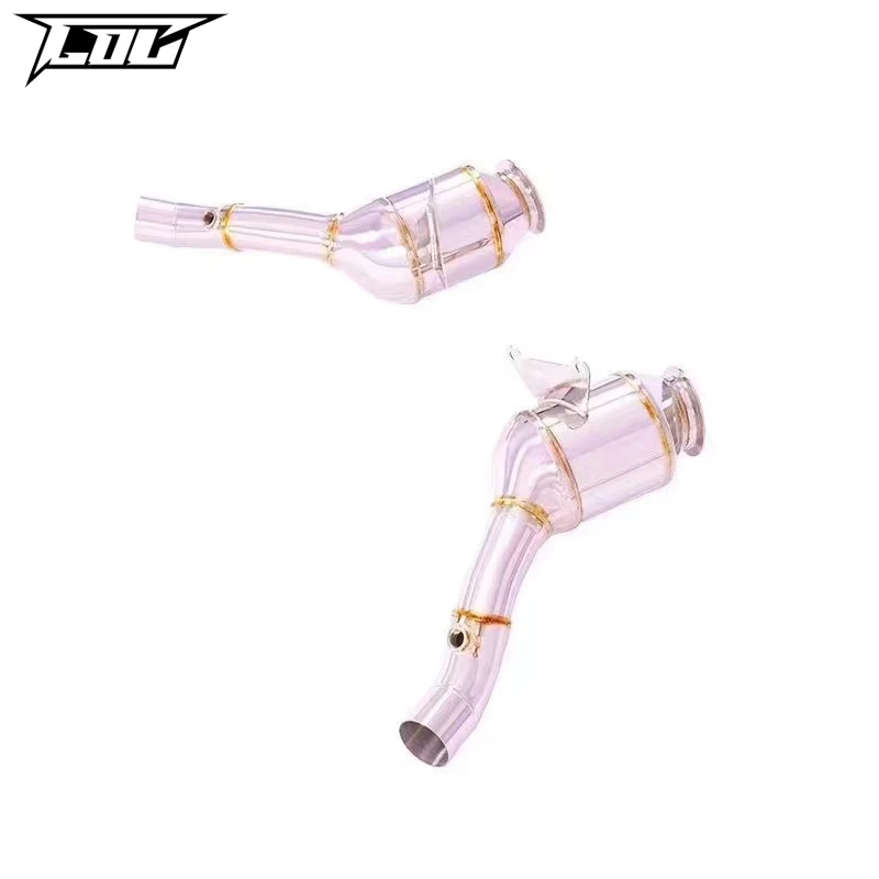 Downpipe For Ferrari 458 4.5 2009-2016 Stainless Steel High Flow Catted Downpipe High Performance Exhaust Downpipe
Downpipe For Ferrari 458 4.5 2009-2016 Stainless Steel High Flow Catted Downpipe High Performance Exhaust Downpipe