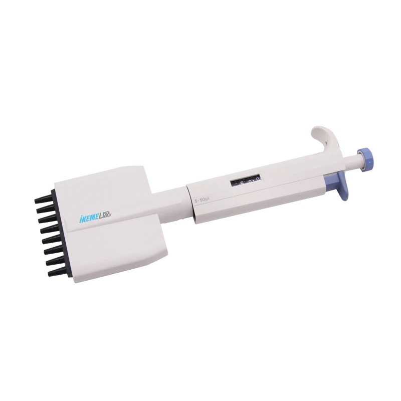 IKEME Laboratory Multichannel Pipette 8-channel Pipet Adjustable Volume Transfer Pipette Half Sterilization Pipette
IKEME Laboratory Multichannel Pipette 8-channel Pipet Adjustable Volume Transfer Pipette Half Sterilization Pipette