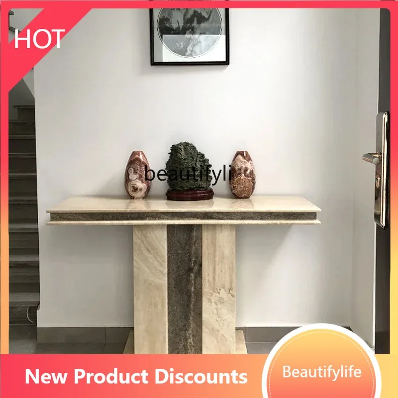 A07 CCNatural travertine marble entrane flower stand travertine floor rak
A07 CCNatural travertine marble entrane flower stand travertine floor rak