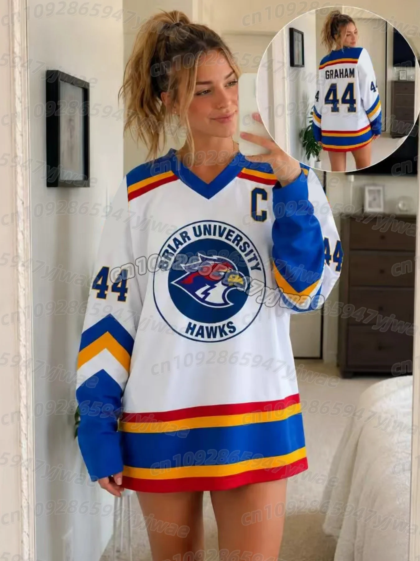 NEW Women Cosplay name tag t-shirt TV Off Campus Briar University Hockey Jersey Graham 44 22 DI LAURENTIS 66 Men women T-shirt
NEW Women Cosplay name tag t-shirt TV Off Campus Briar University Hockey Jersey Graham 44 22 DI LAURENTIS 66 Men women T-shirt