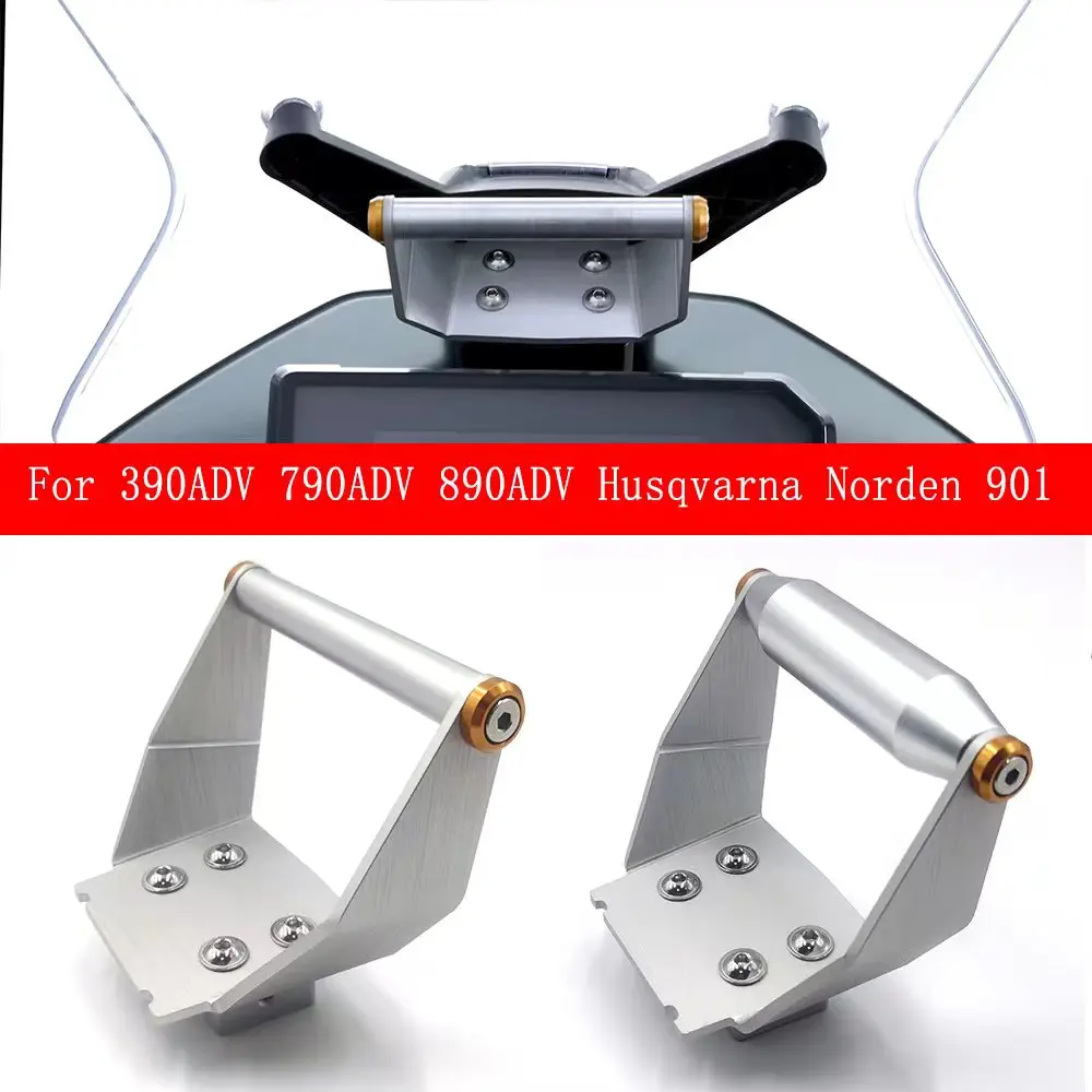 Motorcycle Mount Navigation Bracket GPS Smartphone Holder For Husqvarna Norden 901 2023-24 & 390 - 790 Adventure / R 2019-2023
Motorcycle Mount Navigation Bracket GPS Smartphone Holder For Husqvarna Norden 901 2023-24 & 390 - 790 Adventure / R 2019-2023