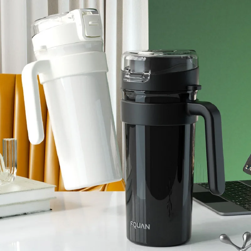 Офисная термочашка для воды большой емкости 650 мл с ручкой, двухслойная посуда для напитков из нержавеющей стали, двойная вакуумная кружка для питья
Офисная термочашка для воды большой емкости 650 мл с ручкой, двухслойная посуда для напитков из нержавеющей стали, двойная вакуумная кружка для питья