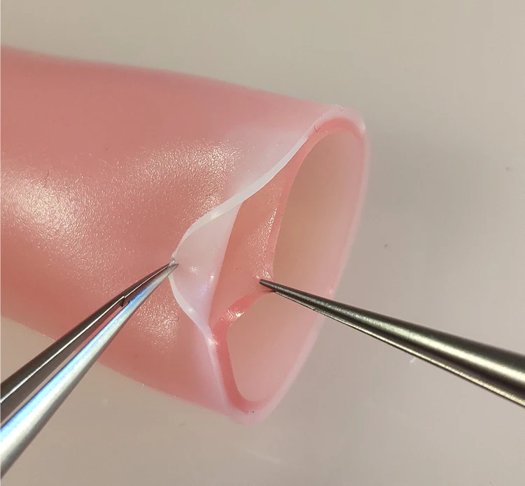 Simulated training of intestinal tube mucosal serosa double-layer simulated intestinal anastomosis training
Simulated training of intestinal tube mucosal serosa double-layer simulated intestinal anastomosis training