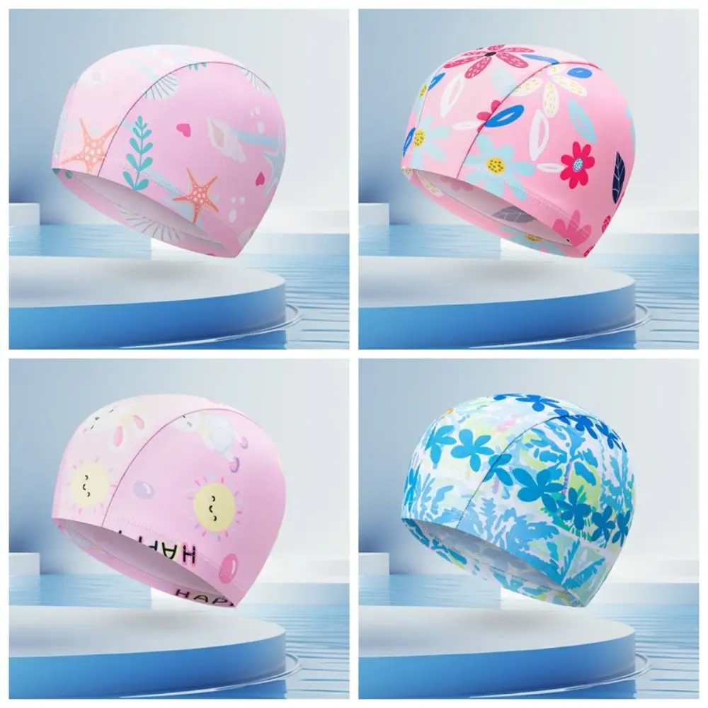Comfortable Polyester Swim Cap High Elasticity Waterproof Swimming Hat Cartoon Print Kids Swim Cap Pool
Comfortable Polyester Swim Cap High Elasticity Waterproof Swimming Hat Cartoon Print Kids Swim Cap Pool