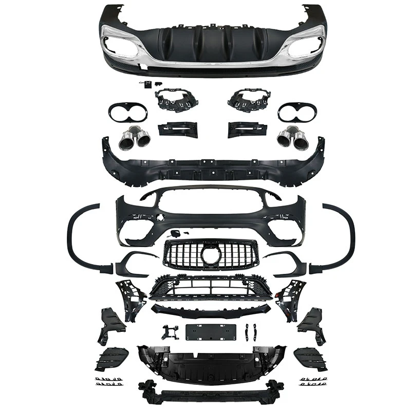 High Quality Front Rear Bumper with Grille Modified GLB45 Car Body Kit for GLB Class X247 2019-2023
High Quality Front Rear Bumper with Grille Modified GLB45 Car Body Kit for GLB Class X247 2019-2023