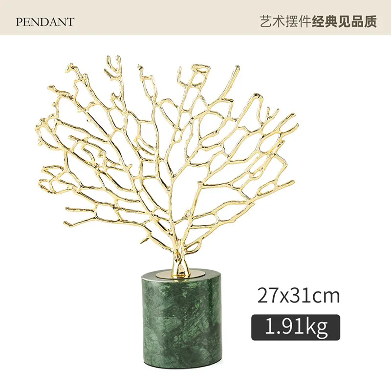 Light Luxury Nordic Metal Coral Ornament Living Room Desktop Model Room TV Cabinet Creative Decoration Home Chirstmas Gifts
Light Luxury Nordic Metal Coral Ornament Living Room Desktop Model Room TV Cabinet Creative Decoration Home Chirstmas Gifts