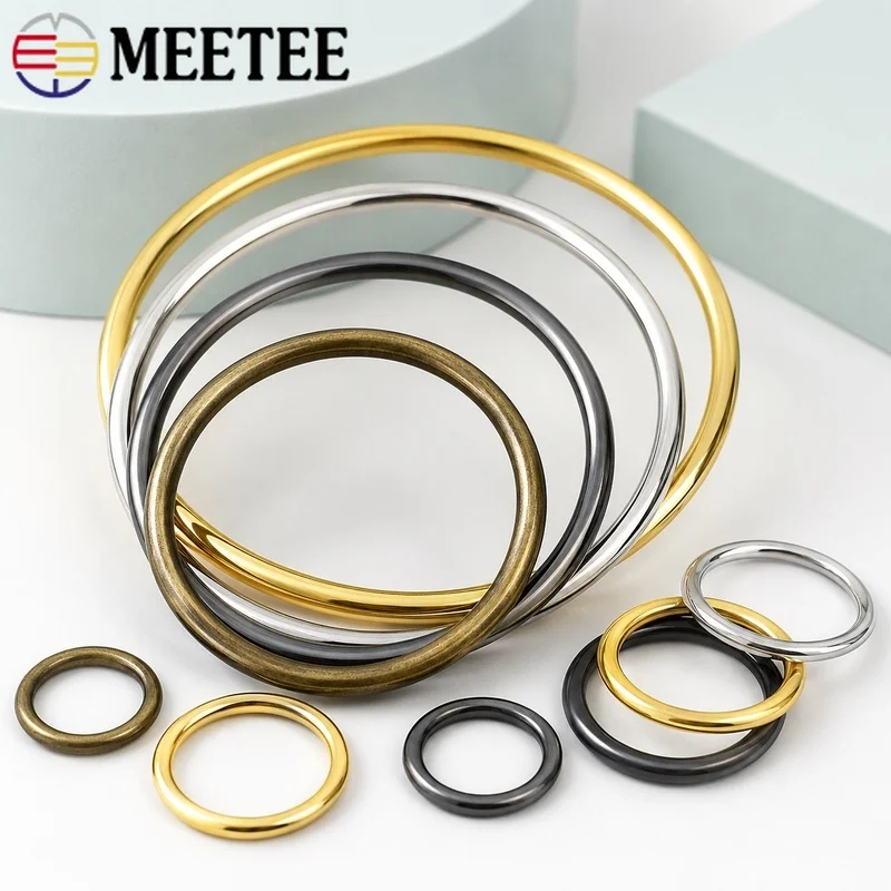 20Pcs 20-50mm Metal O Ring Circle Buckle for Handbag Shoes Bag Belt Clothing Hardware Leather Craft Accessory Connector Kit Set
20Pcs 20-50mm Metal O Ring Circle Buckle for Handbag Shoes Bag Belt Clothing Hardware Leather Craft Accessory Connector Kit Set